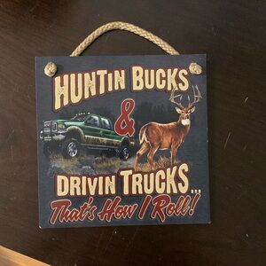 Hunting and trucking wall art
